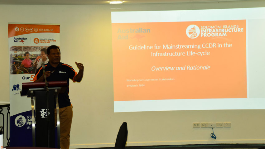 Australia supports government to build more climate resilient infrastructure