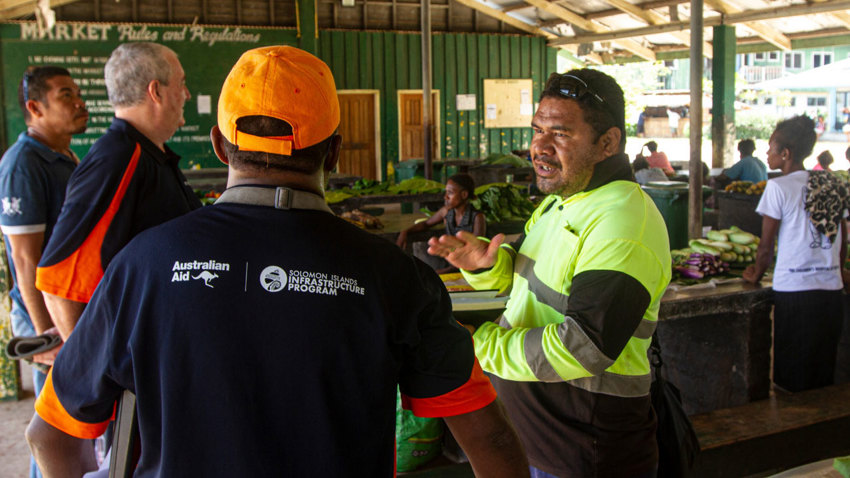 Tulagi market refurbishment complete